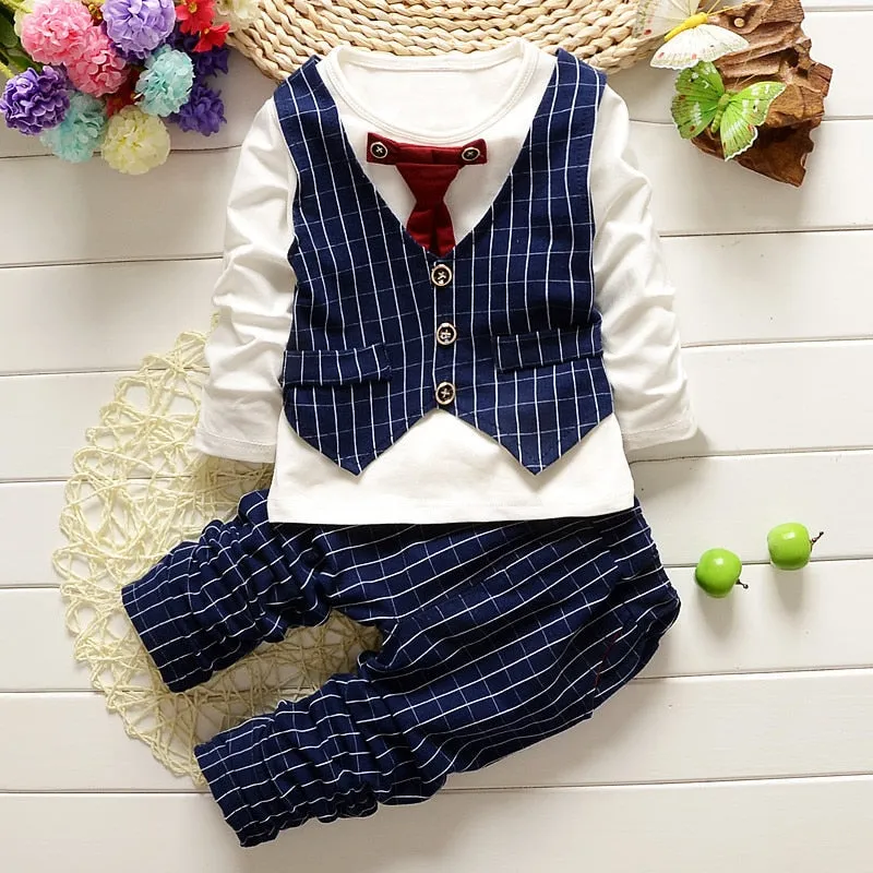 Toddlers Bow-Tie Gentlemens Set