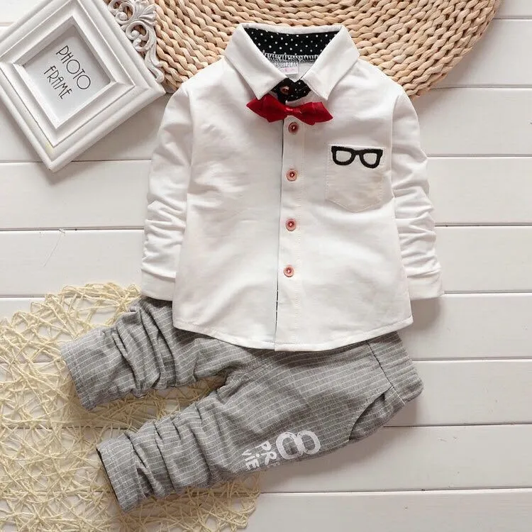 Toddlers Bow-Tie Gentlemens Set