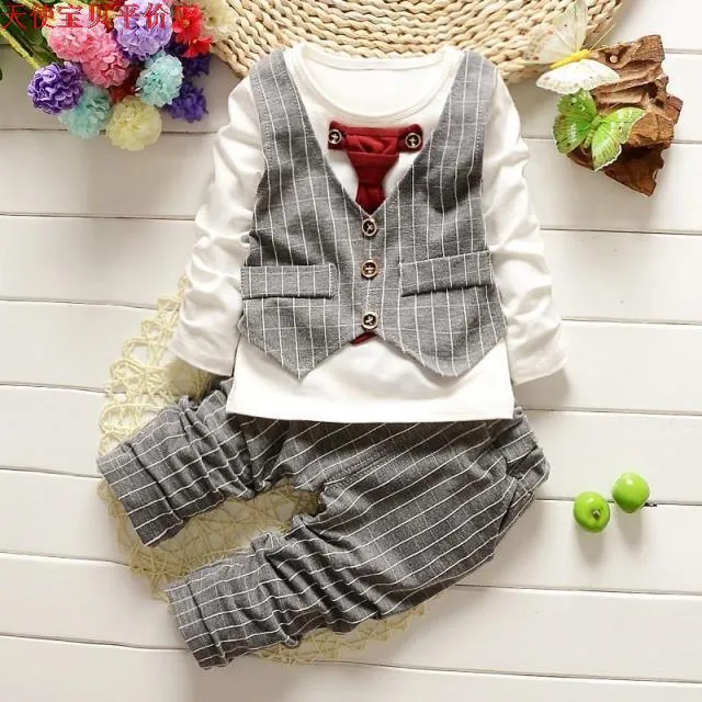 Toddlers Bow-Tie Gentlemens Set
