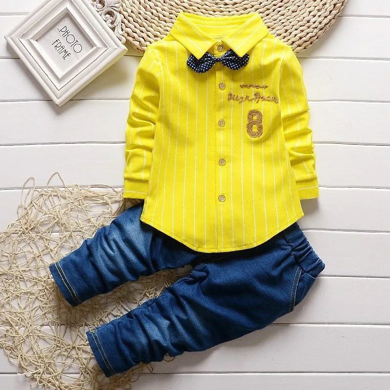 Toddlers Bow-Tie Gentlemens Set