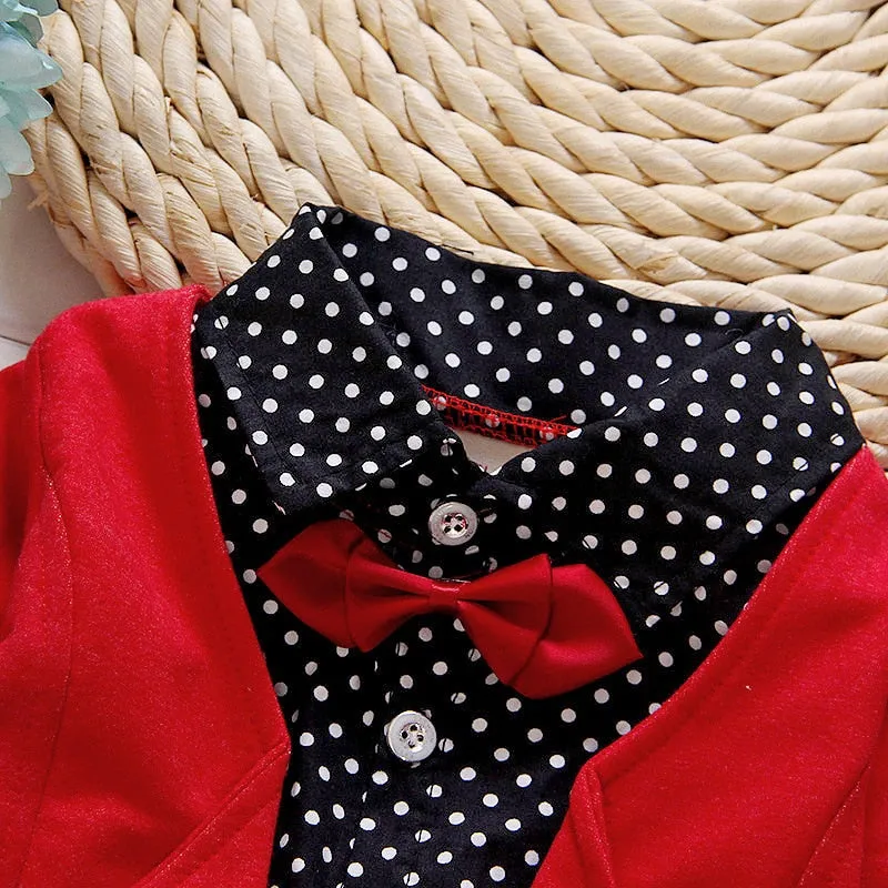 Toddlers Bow-Tie Gentlemens Set