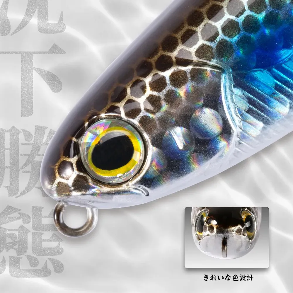Top water Pencil Fishing Lure 60/90/100mm 6.4/12.4/18.8g Surface Floating Bait