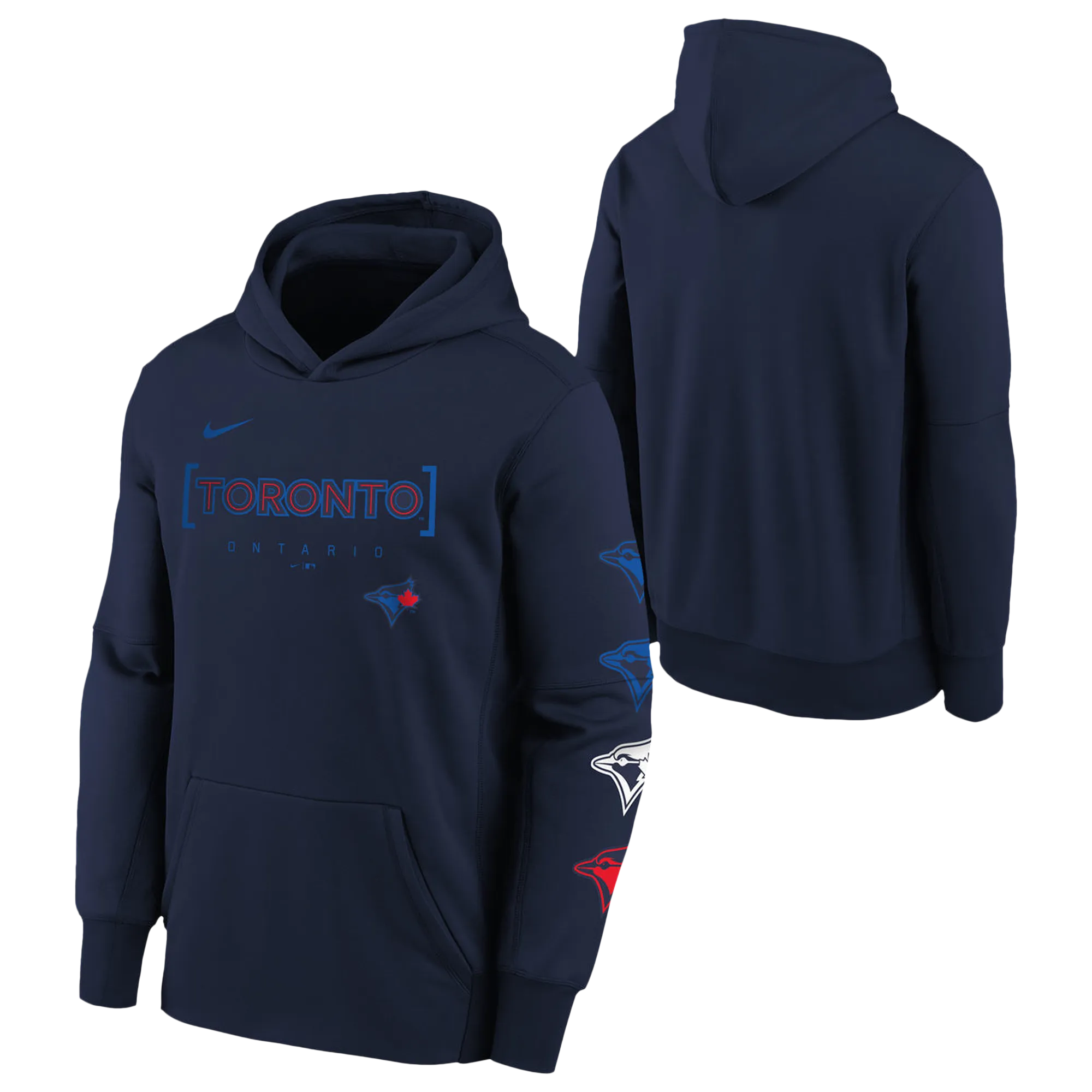 Toronto Blue Jays Youth City Connect Club Fleece Hoodie