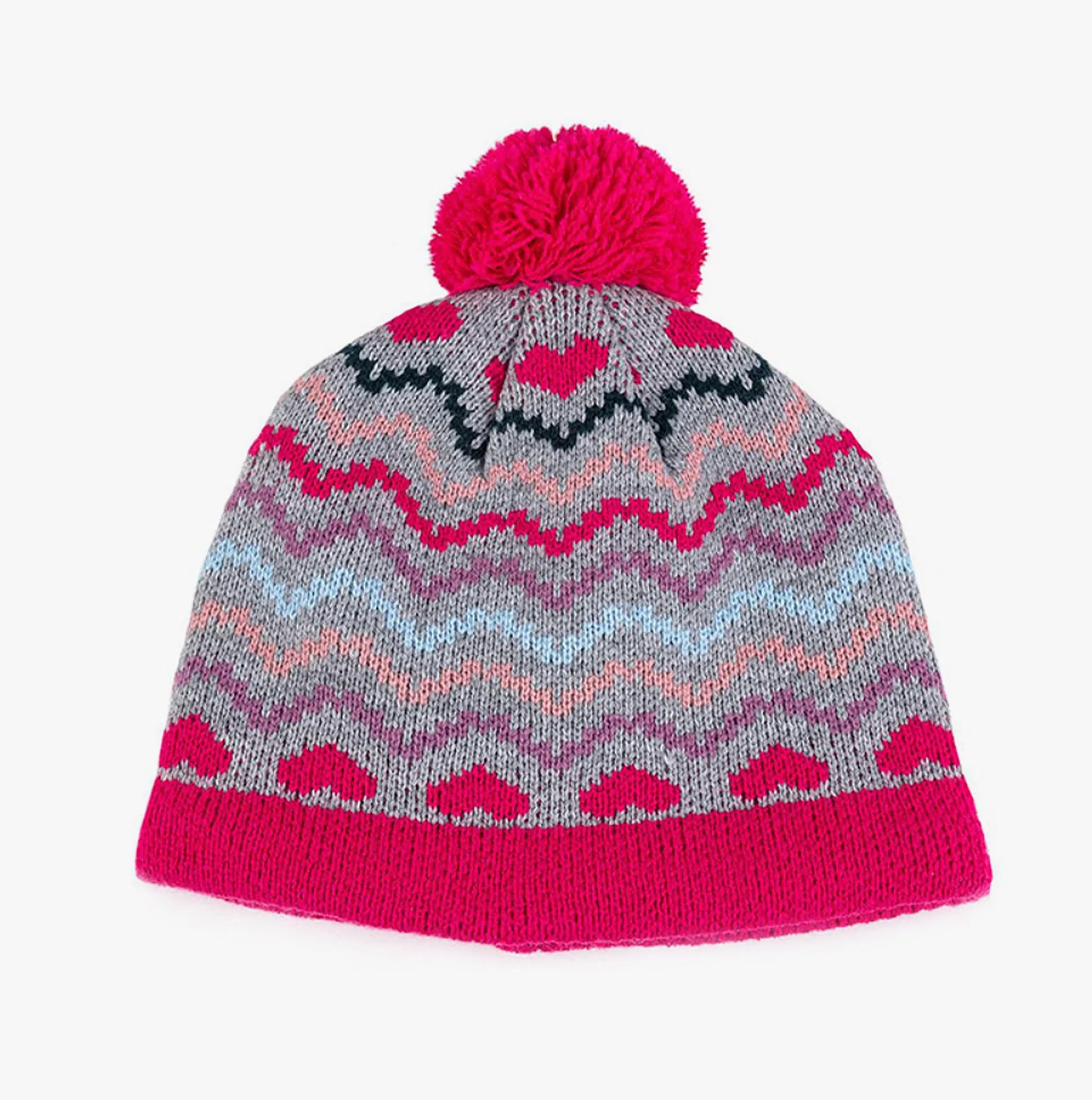 Totes Toasties KNITTED HAT GLOVE AND SNOOD SET Unisex Kids Pink Mix