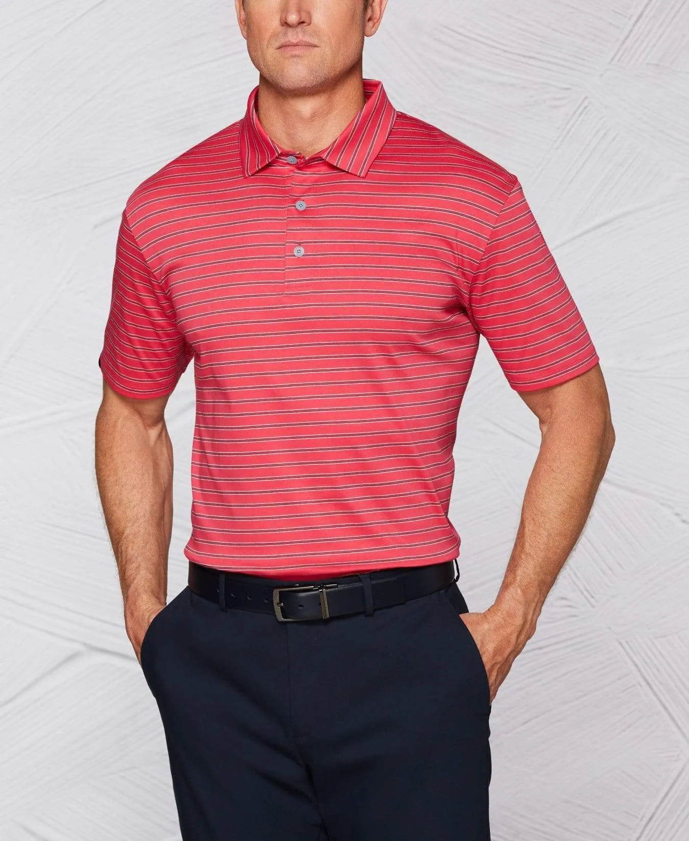 Tour Authentic Mercerized Cotton Stripe Polo