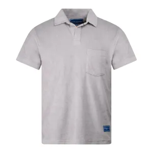 Towelling Polo Grey