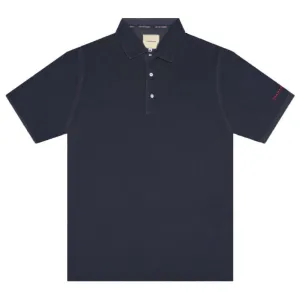 Tramarossa Blue Cotton Polo Shirt