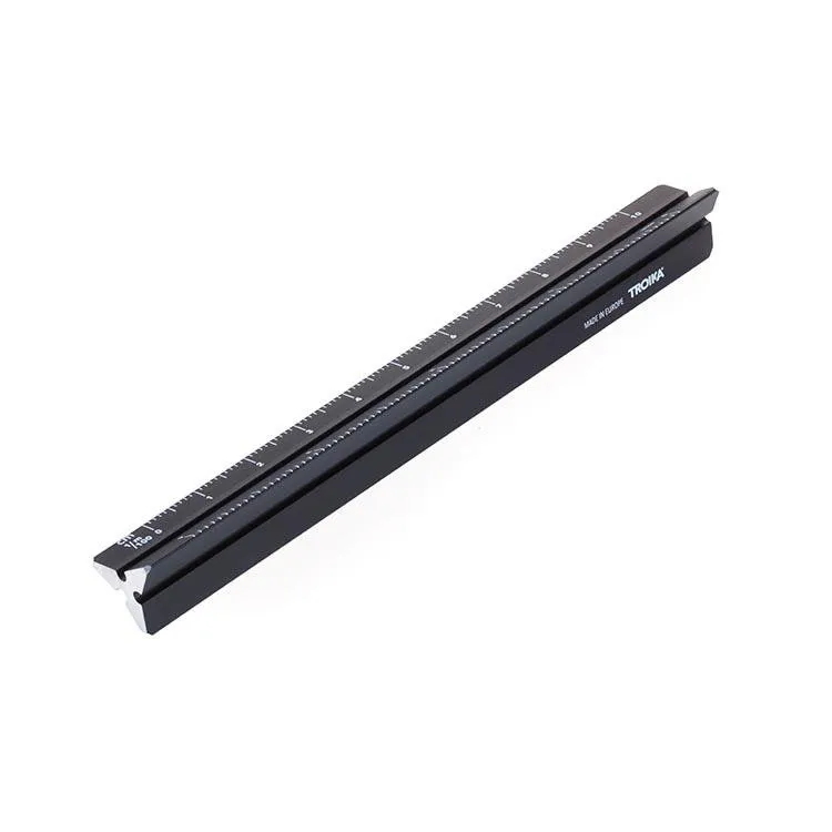 Troika "Black is Beautiful" Construction Set Multitasking Pen & Ruler