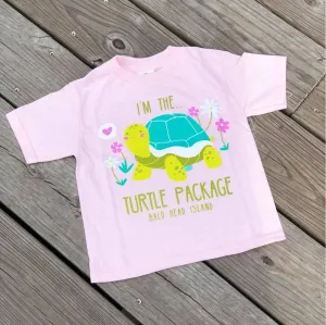 Turtle Package Toddler Tee