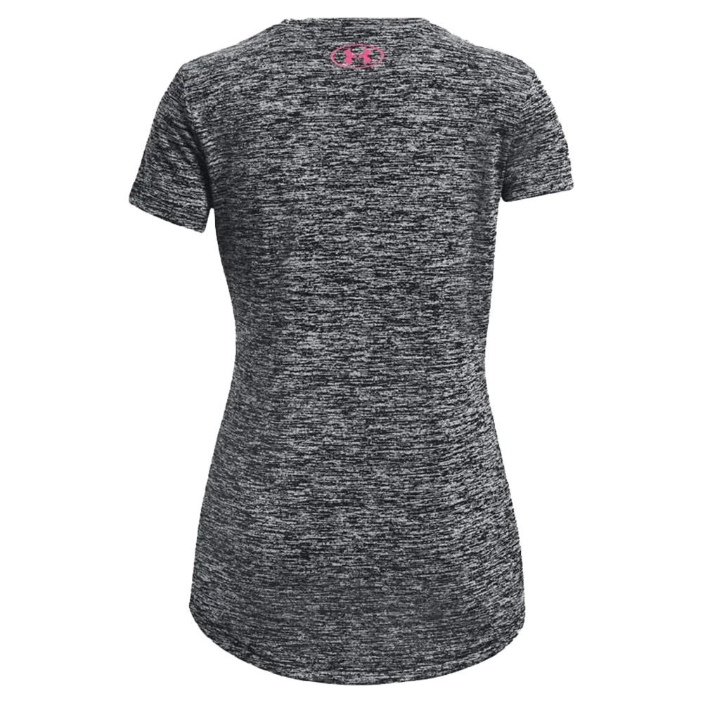 UA Girls' Tech BL Twist SS