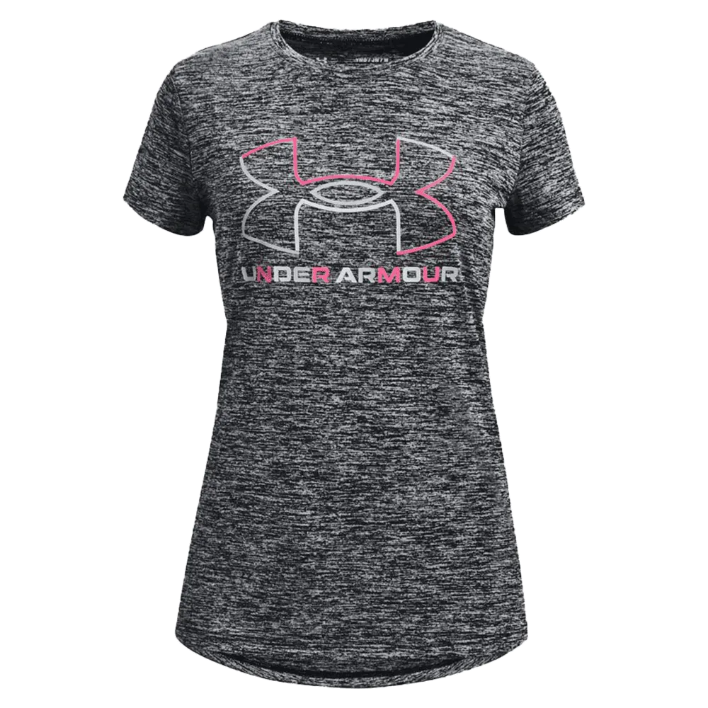 UA Girls' Tech BL Twist SS