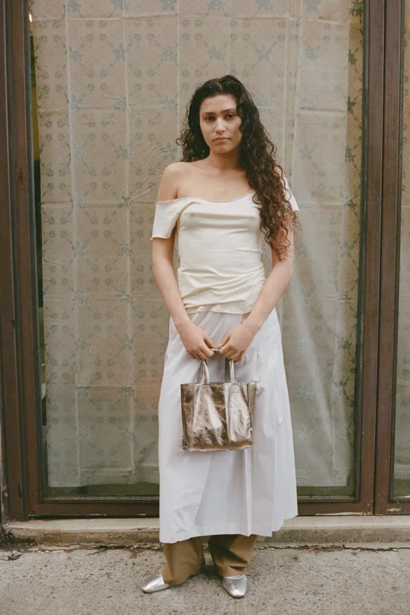 UMBRA SKIRT, ALMONDINE