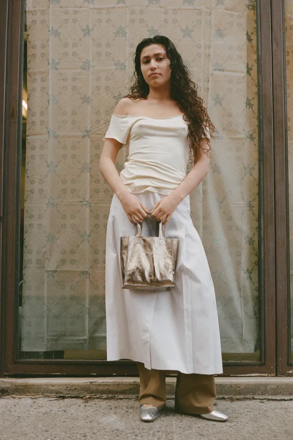 UMBRA SKIRT, ALMONDINE