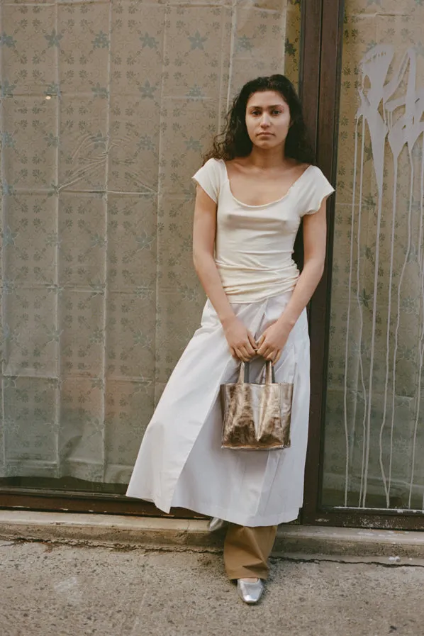 UMBRA SKIRT, ALMONDINE