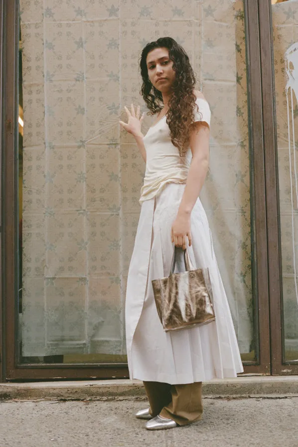 UMBRA SKIRT, ALMONDINE