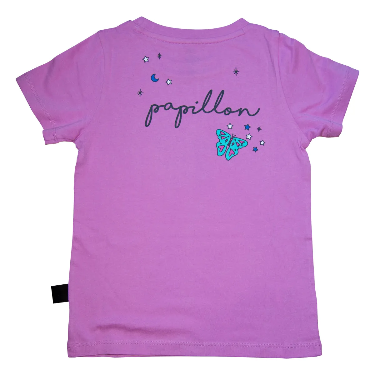 Unicorn Papillon Graphic Tee in Orchid