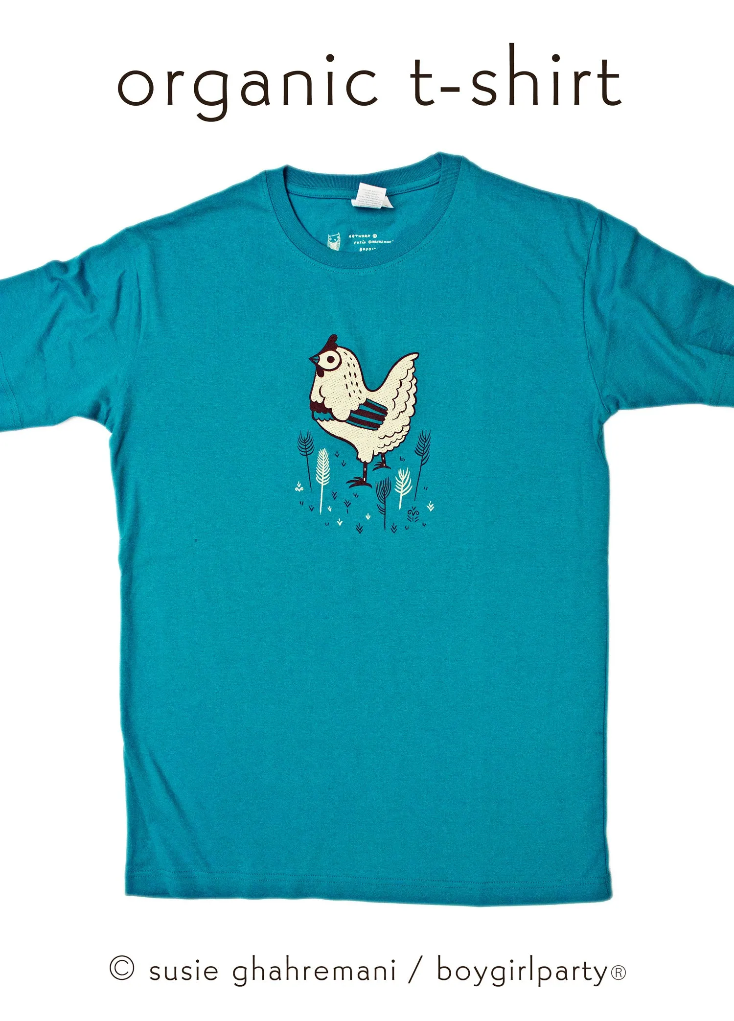 Unisex Chicken T-shirt / Chicken T Shirt by boygirlparty®
