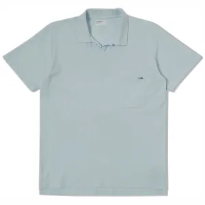 Universal Works Vacation Polo Piquet Sky