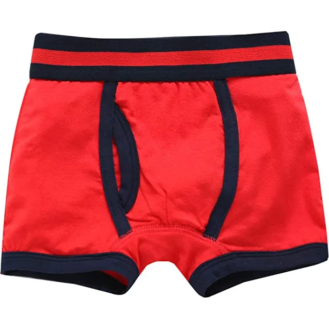 Vaenait Boys Cotton Modal Underwear 4-Pack - Brights