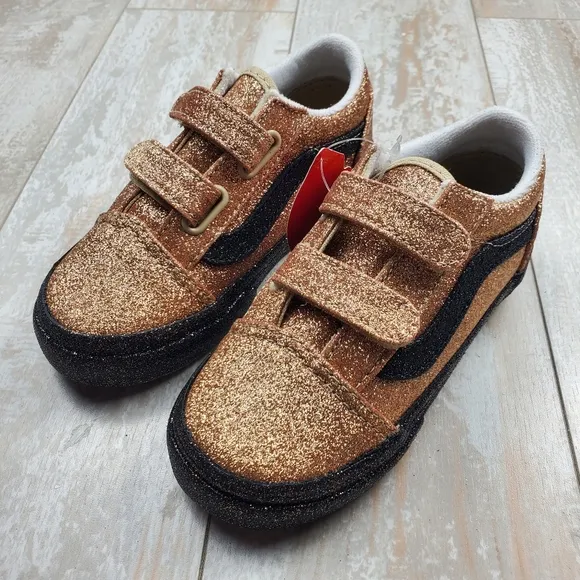 Vans Old Skool Velcro Party Glitter