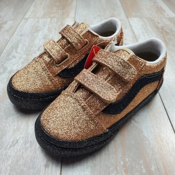 Vans Old Skool Velcro Party Glitter