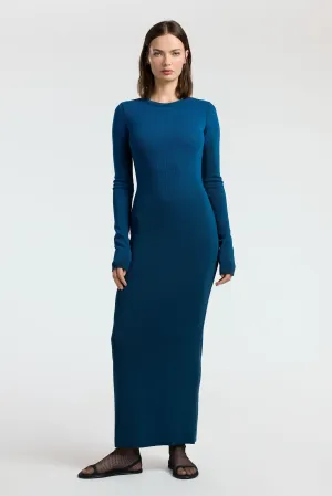Verona Crewneck Maxi Dress