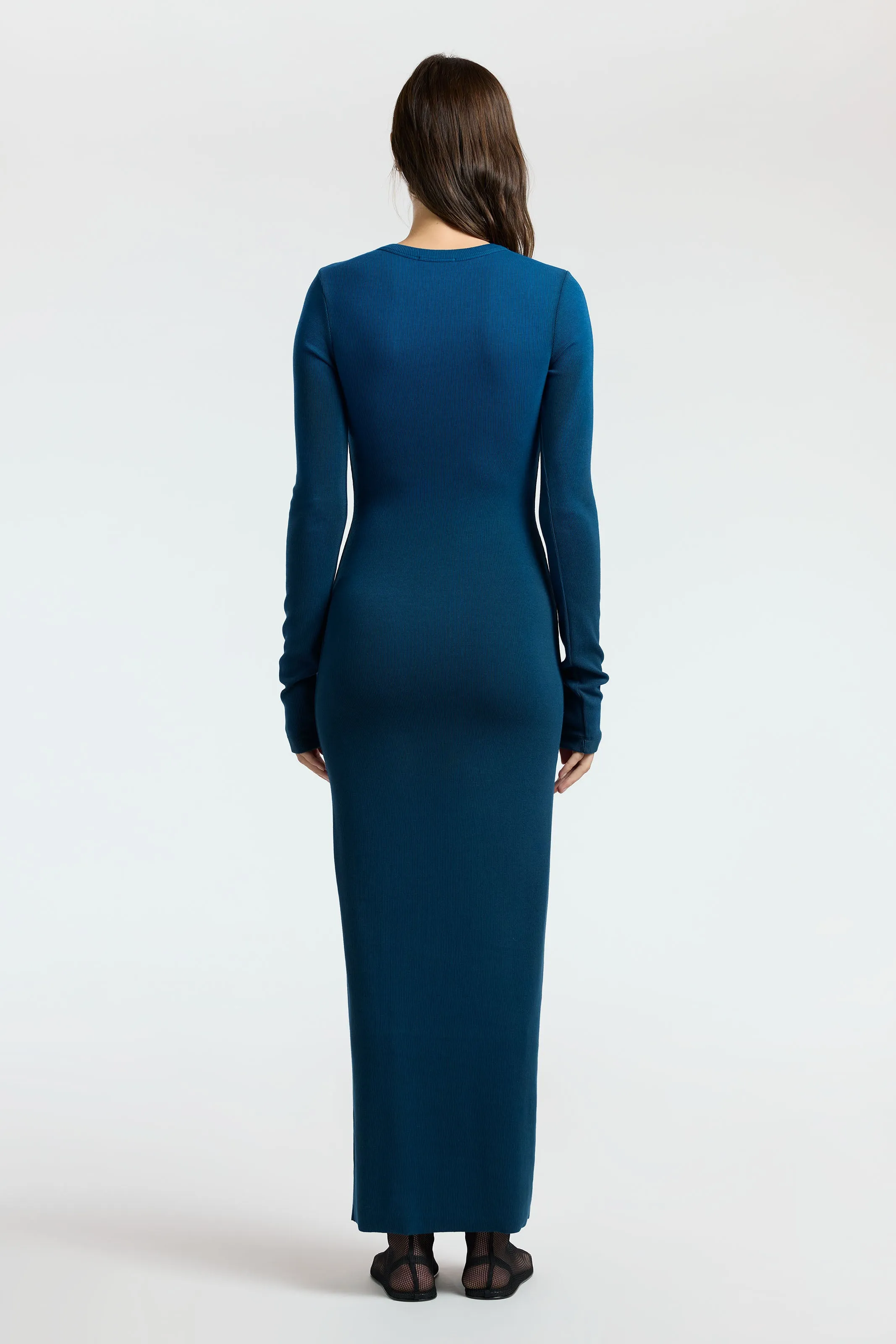 Verona Crewneck Maxi Dress