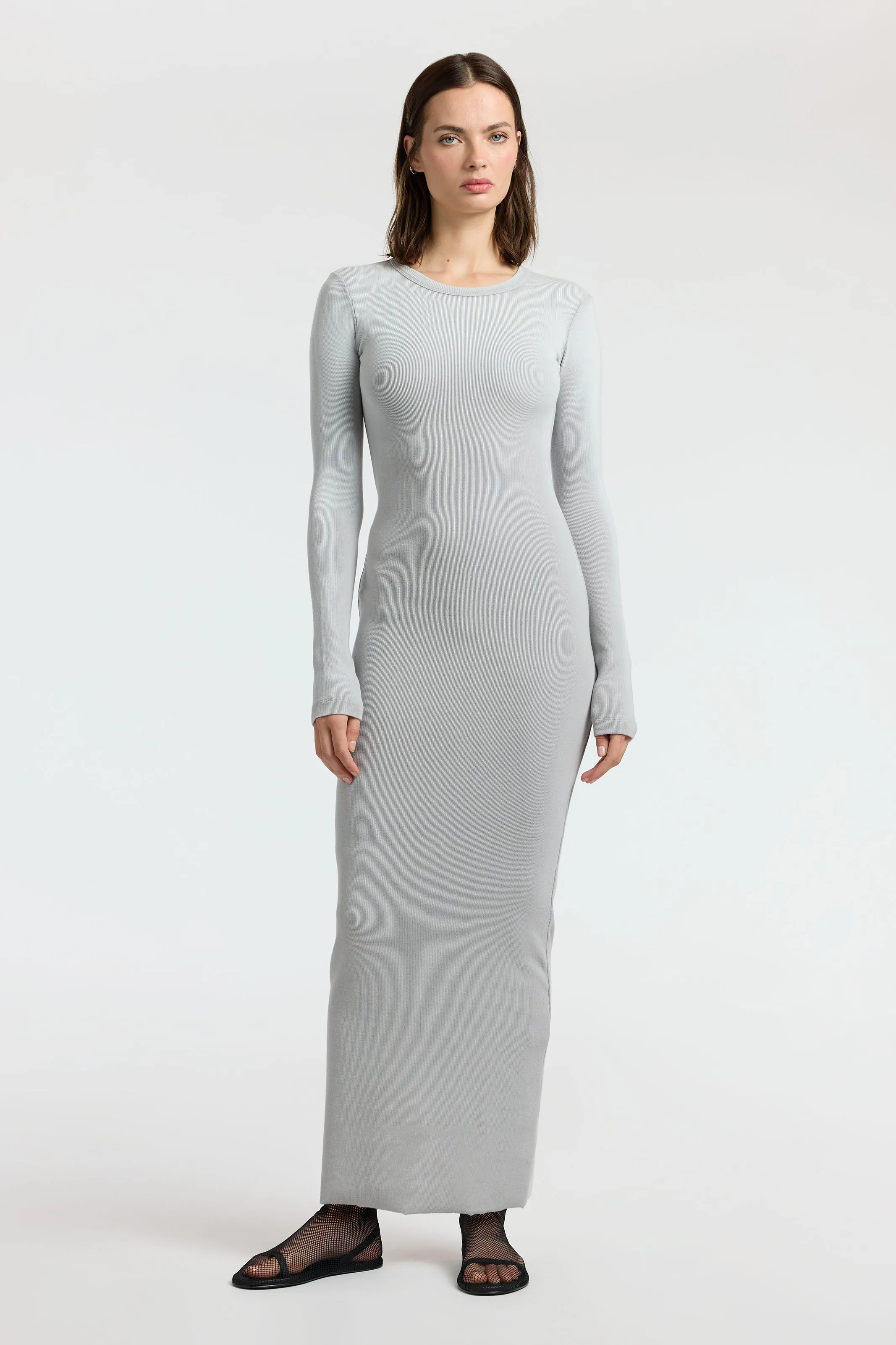 Verona Crewneck Maxi Dress