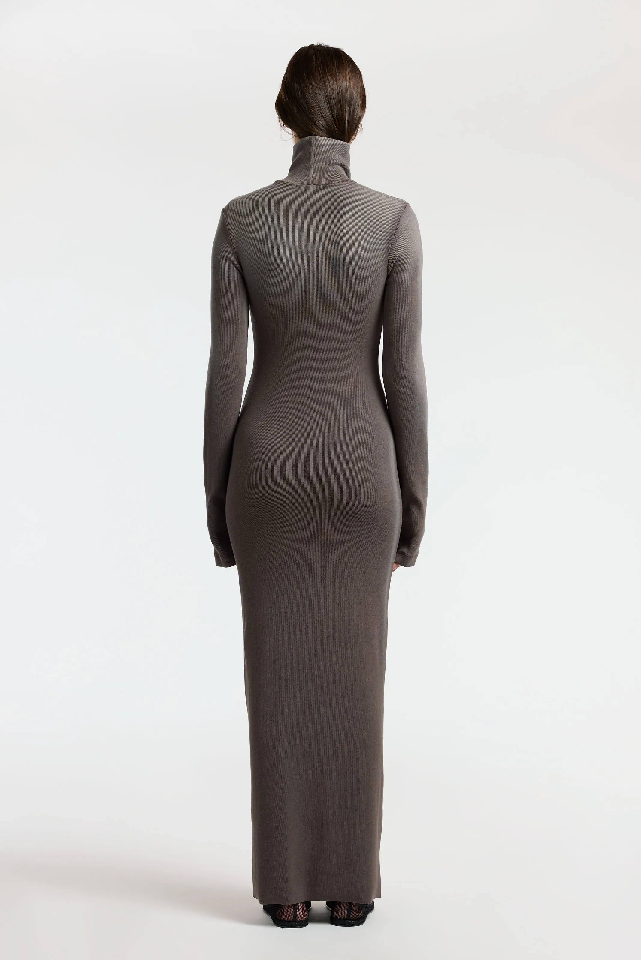 Verona Turtleneck Maxi Dress