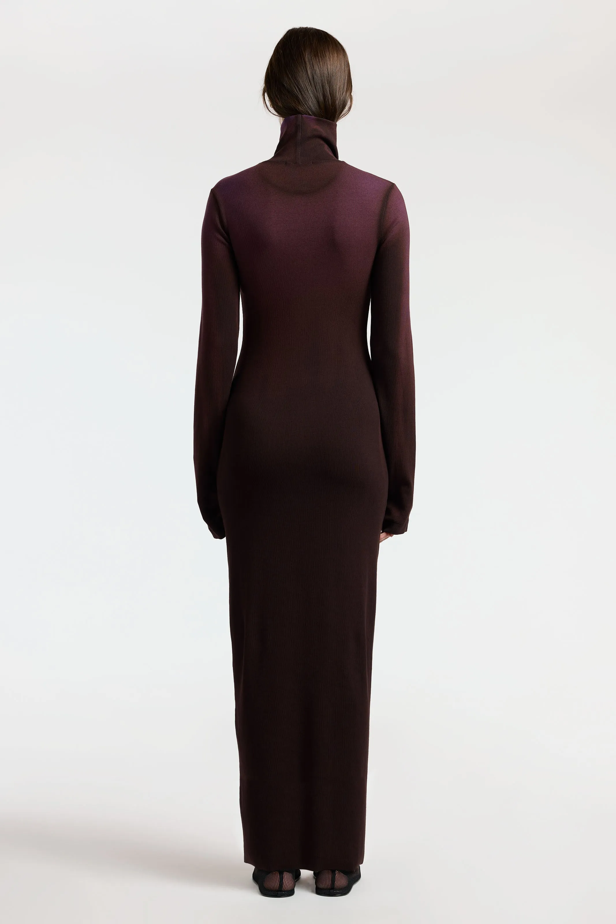 Verona Turtleneck Maxi Dress