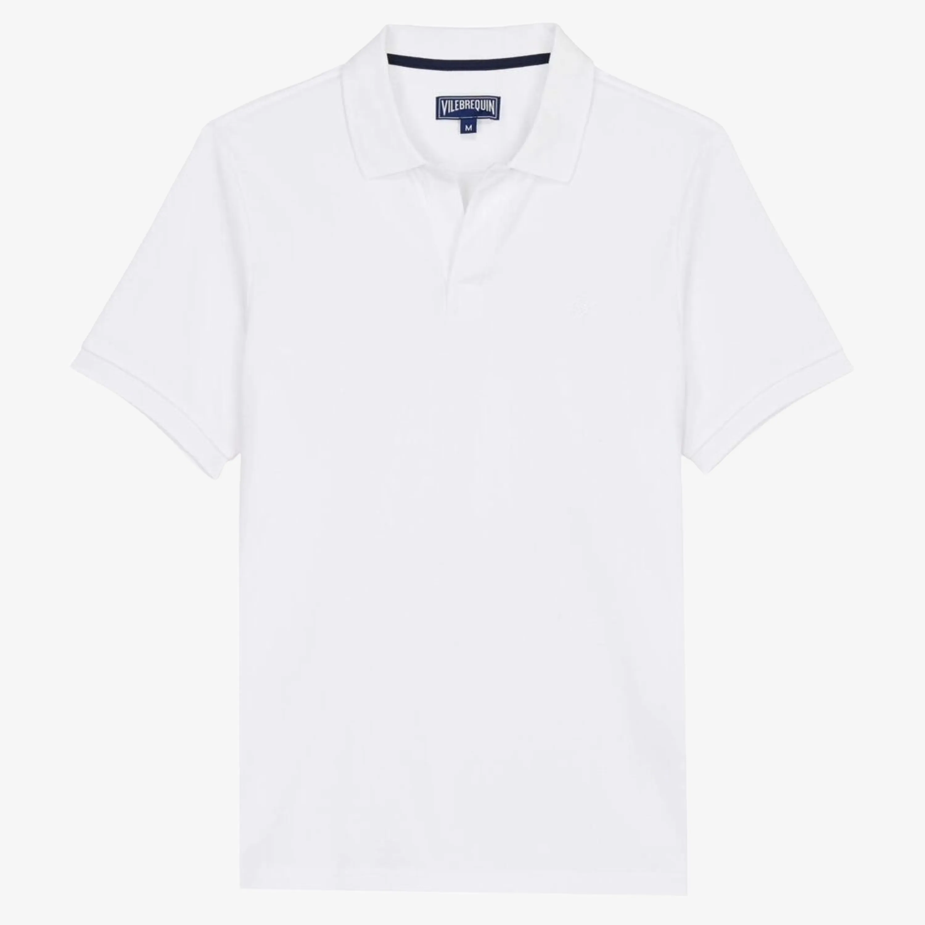 Vilebrequin Organic Cotton Pique Polo Shirt - White