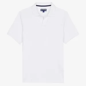 Vilebrequin Organic Cotton Pique Polo Shirt - White
