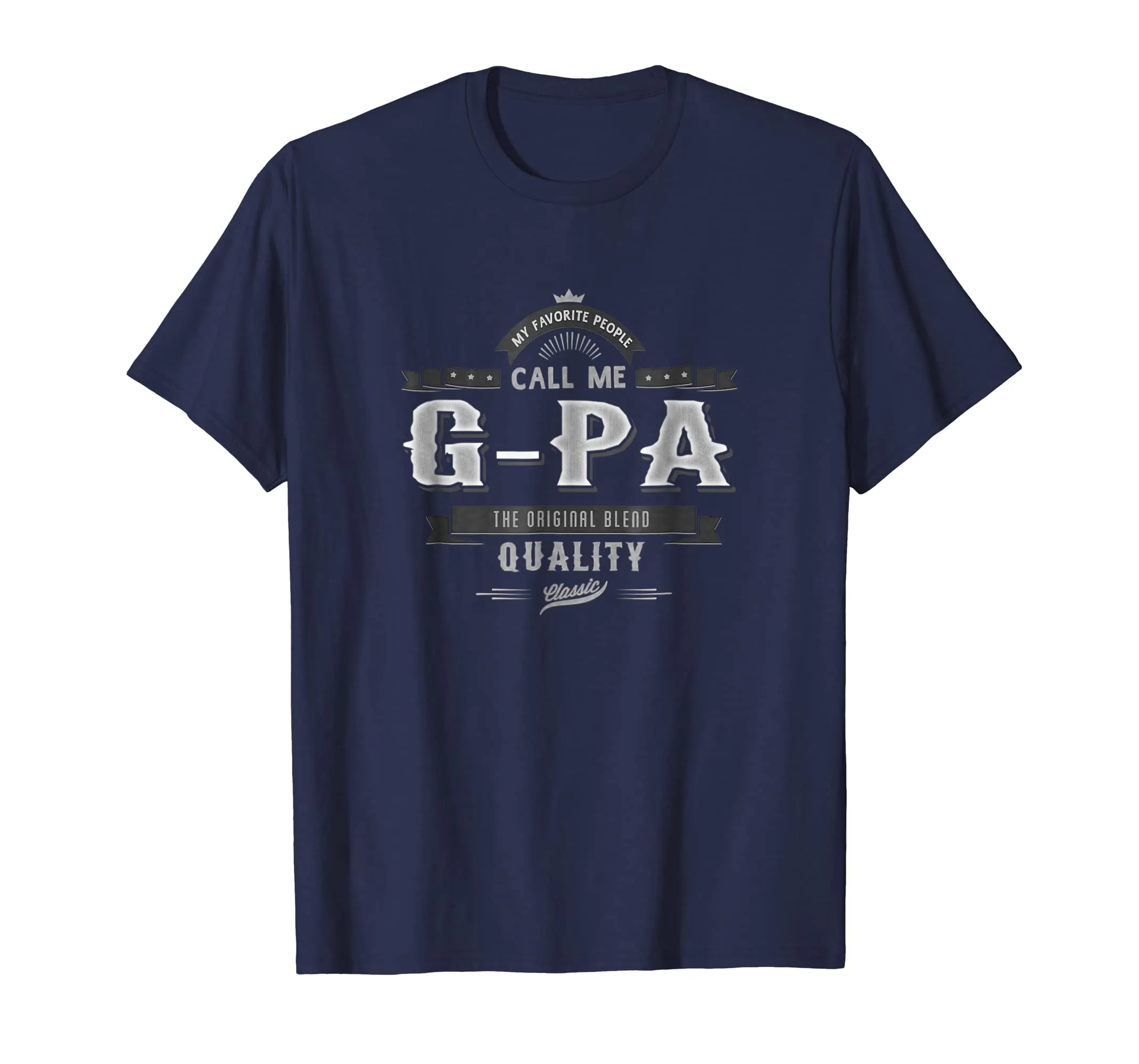 Vintage My Favorite People Call Me G-Pa Grandpa Men T-Shirt