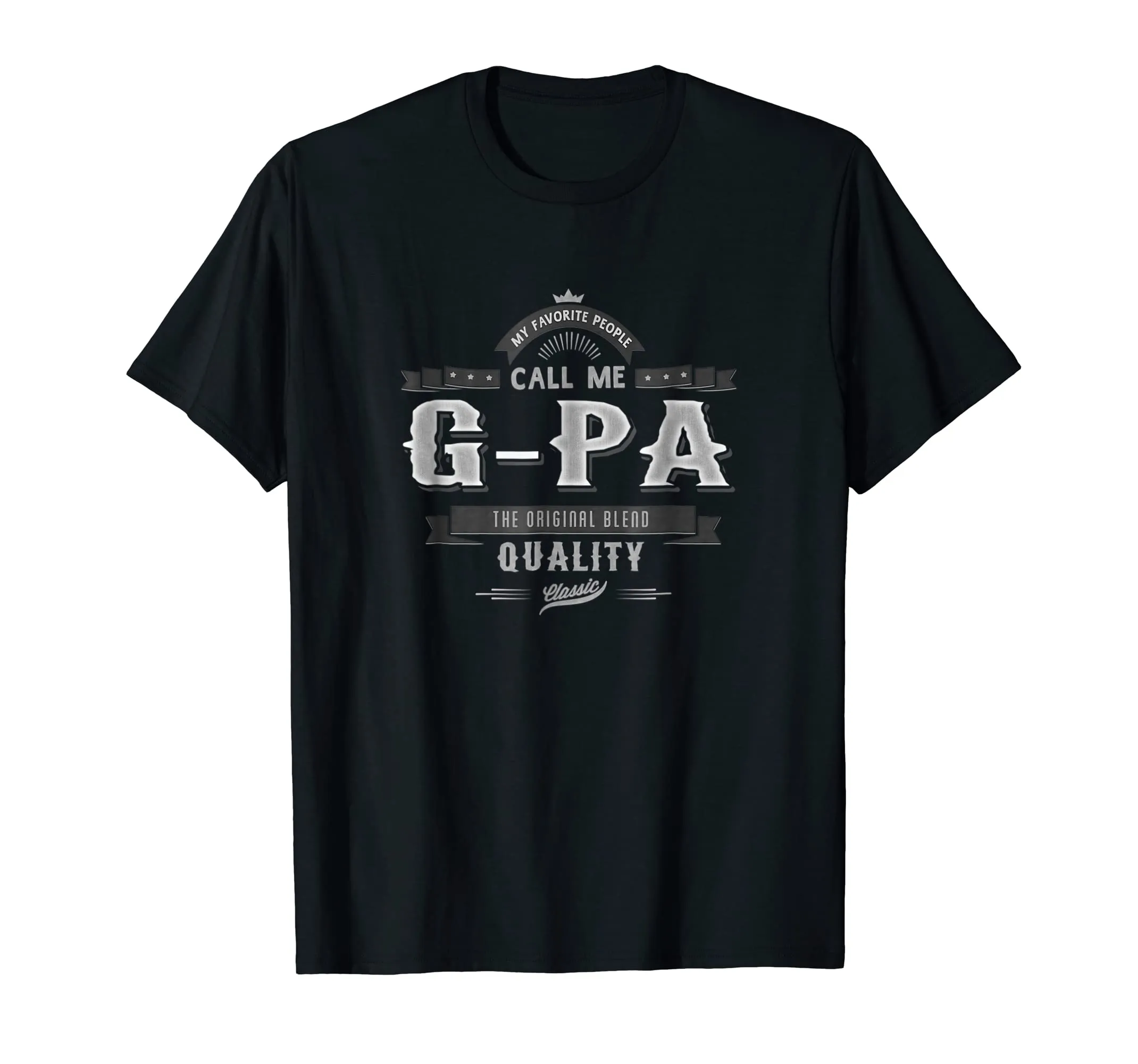Vintage My Favorite People Call Me G-Pa Grandpa Men T-Shirt