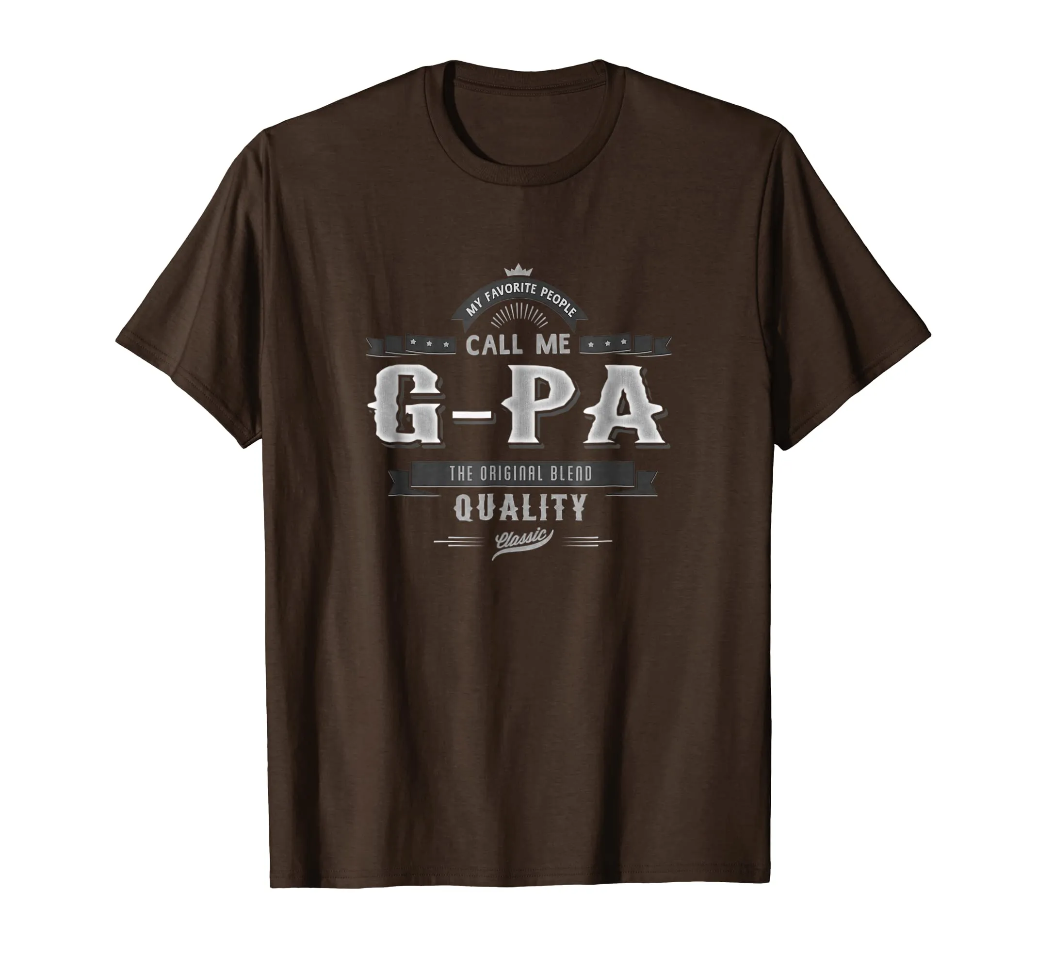 Vintage My Favorite People Call Me G-Pa Grandpa Men T-Shirt