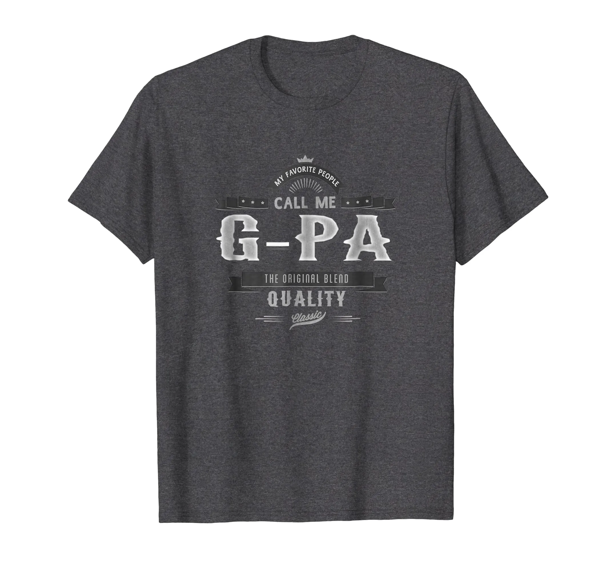 Vintage My Favorite People Call Me G-Pa Grandpa Men T-Shirt