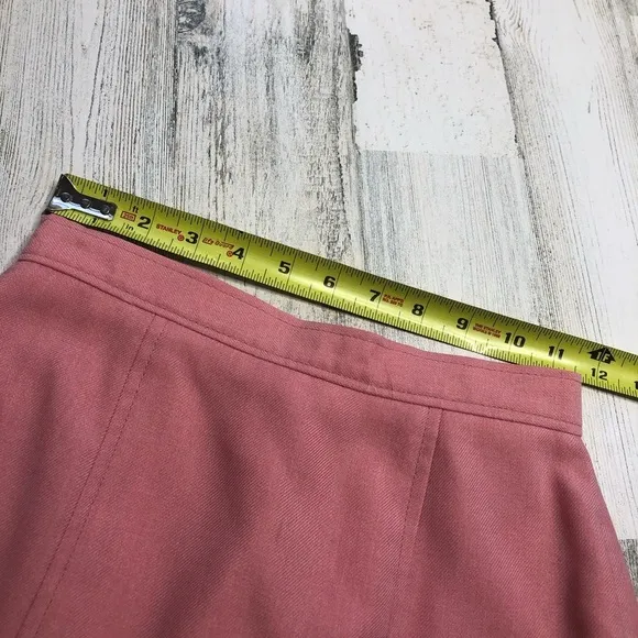 Vintage White Stag Pencil Skirt Size 6 pink
