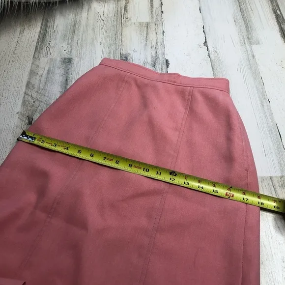 Vintage White Stag Pencil Skirt Size 6 pink