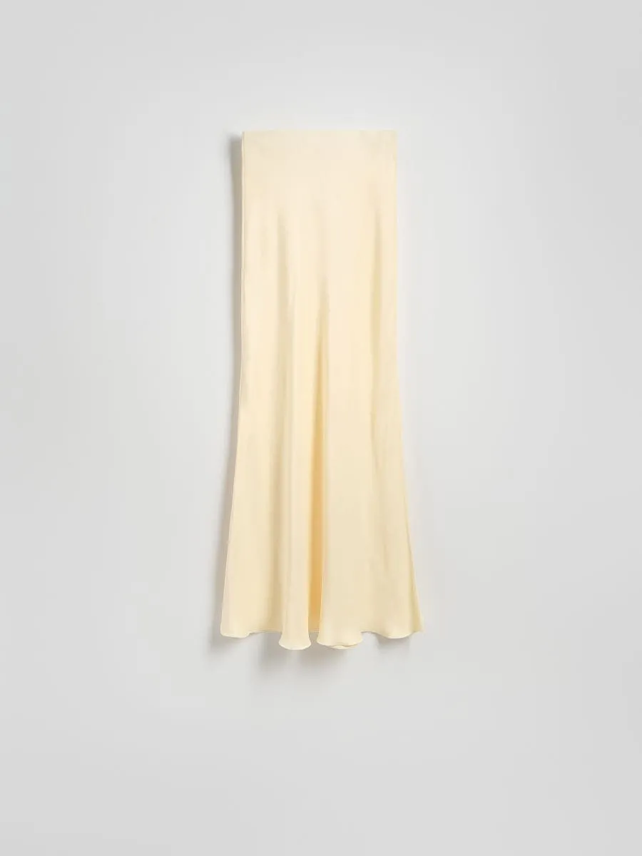 Viscose maxi skirt