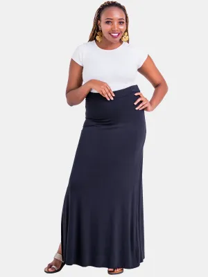 Vivo Jade Maxi Skirt - Black