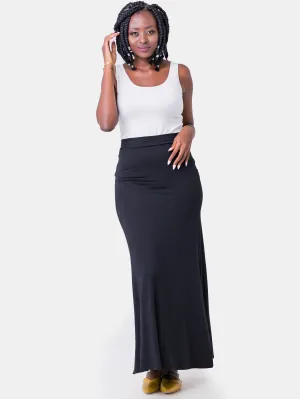Vivo Lucille Maxi Skirt - Black