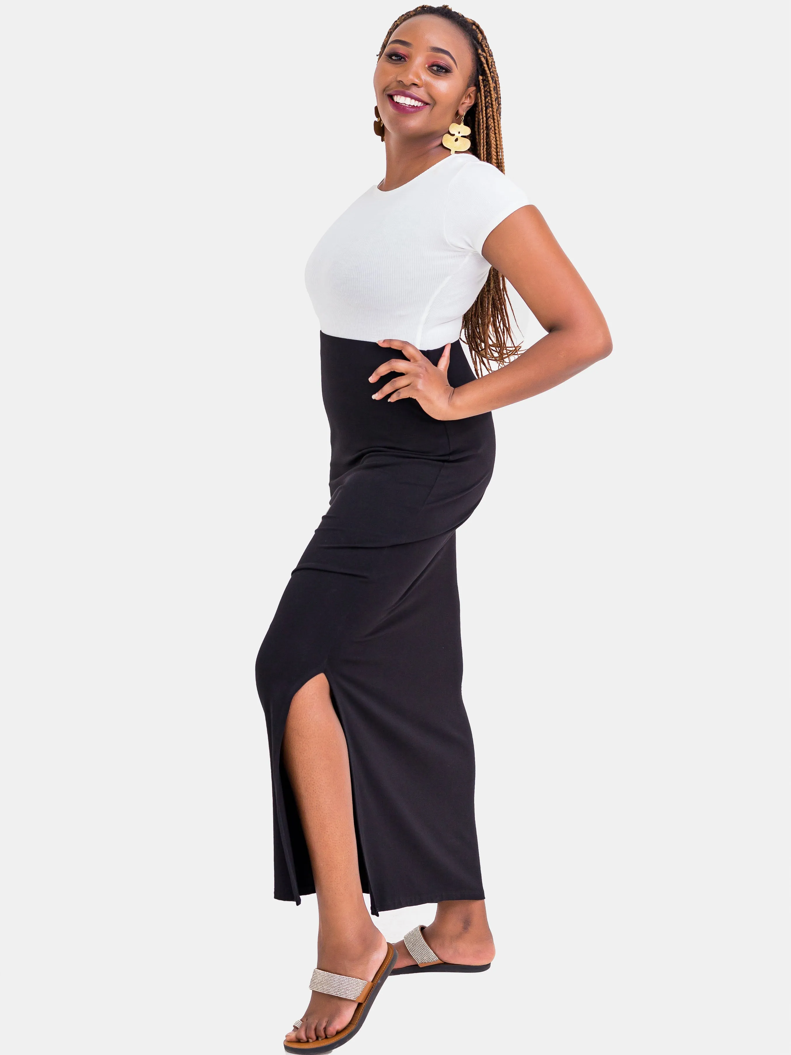 Vivo Valerie Maxi Skirt - Black