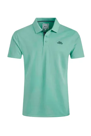 Weird Fish L Aquamarine Organic Pique Polo Shirt - 202773