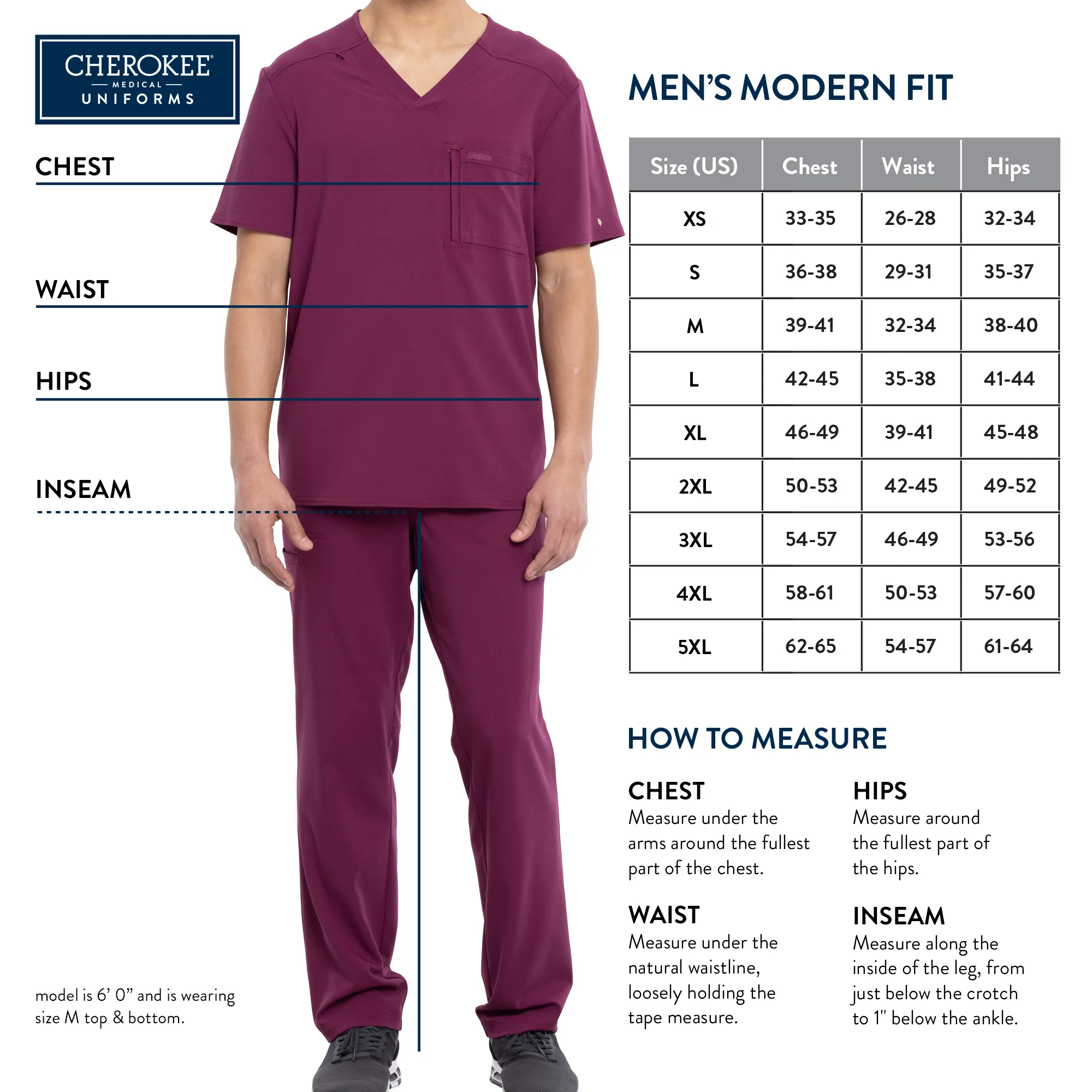 Wellish Vision - Cherokee Men's 32" Consultation Lab Coat
