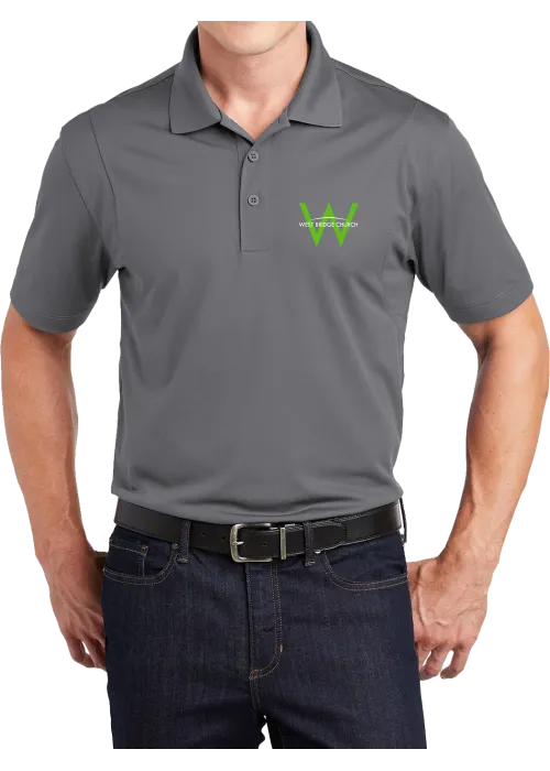 West Bridge Church Micropique Sport-wick Polo
