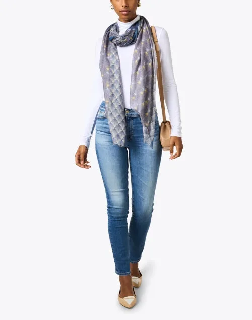 White Stretch Turtleneck Top