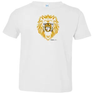 Whom Shall I Fear Kids Toddler Jersey Tee Shirt