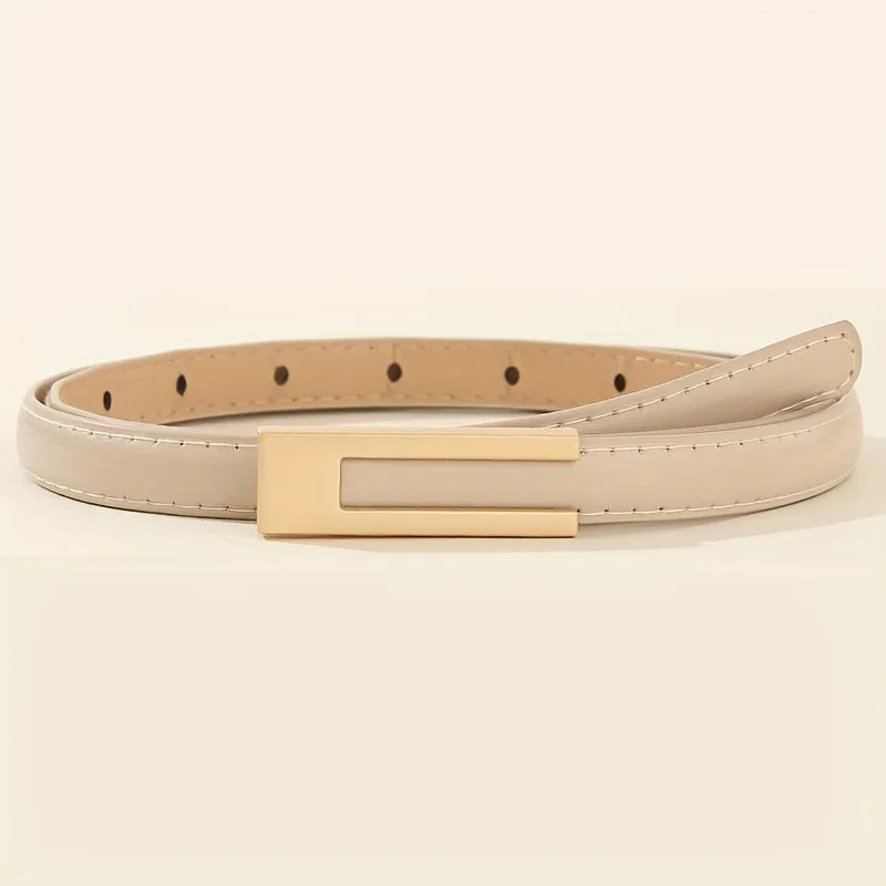Women's Casual Leopard Print Heart Belt - Non Textile Materials