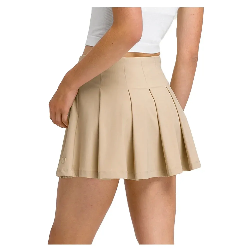Women`s Classic Pleated Mini Tennis Skort Safari