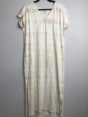Womens Size Lg Misses Yellow Wonderly Dress